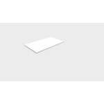 Top de finition pour armoire  rideaux confort + l. 80 cm - blanc