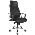 Fauteuil de direction 'high sit up', noir