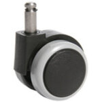 Roulettes design pour sol dur, grand mod�le, blanc