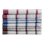 Torchons vaisselle coton coloris assortis 43 x 68 cm 160 g / m2, lot de 20