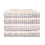 Torchons vaisselle microfibre 50 x 78 cm 300 g / m2 crus, lot de 4