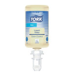 Tork cartouches savon mains anti - odeurs tork sans parfum 1 l, lot de 6
