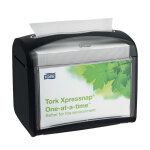 Tork distributeur de serviettes tork xpressnap® n4, modèle table, coloris noir Tork distributeur de serviettes tork xpressnap® n4, modèle table, coloris noir