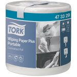 Tork essuie - tout double paisseur absorbant plus m2 blanc  dvidage central - 473329 - bobine de 80 ...