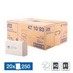 Tork essuie - mains pliés enchevêtrés tork multifold universal, lot de 20x250 Tork essuie - mains pliés enchevêtrés tork multifold universal, lot de 20x250
