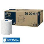 Essuie - mains rouleaux tork matic soft h1, lot de 6 de 150 m