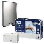 Tork kit distributeur - 50% + 1 lot de 3150 essuie - mains tork Tork kit distributeur - 50% + 1 lot de 3150 essuie - mains tork