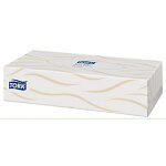 Tork mouchoirs en papier doux double paisseur premiumf1 blanc - 140280 - bote de 100mouchoirs