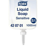 Tork savon liquide mains peau sensible test dermatologiquement - 420701 - recharge 1000 ml pour distributeur ...