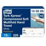 Tork xpress essuie - mains compressés interfoliés double épaisseur doux h2 premium - 100889 - lot de ... Tork xpress essuie - mains compressés interfoliés double épaisseur doux h2 premium - 100889 - lot de ...