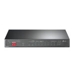 Tp - link tl - sg1210mp, non - g�r�, gigabit ethernet (10 / 100 / 1000), connexion ethernet, supportant ...