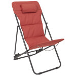 Transat pliable et ajustable paola - terracotta Transat pliable et ajustable paola - terracotta