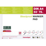 Transotype bloc pour marqueur, a3, 75 g / m2, 50 feuilles