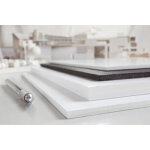 Carton plume foam boards, 700 x 1. 000 mm, 5 mm