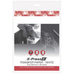 Papier transfert x - press it, a4, blanc