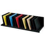 Trieur 16 cases inclin�es largeur 92 cm noir