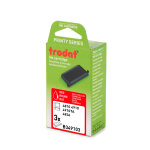 Trodat cassette d'encre de rechange pour tampon printy 4910 - lot de 3 - rouge