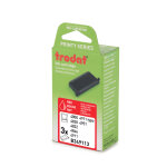 Trodat cassette d'encre de rechange pour tampon printy 4911 - lot de 3 - rouge