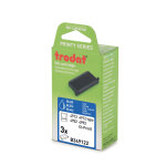 Trodat cassette d'encre de rechange pour tampon printy 4912 - lot de 3 - bleu