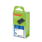 Trodat cassette d'encre de rechange pour tampon printy 4915 - lot de 3 - bleu