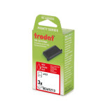 Trodat cassettes d'encre de rechange pour tampons printy 4921 - pack de 3 cassettes rouge