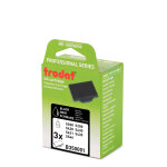 Trodat cassette d'encre de rechange pour tampon professional 6 / 50 - lot de 3 - noir