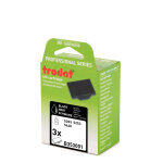 Trodat cassette d'encre de rechange pour tampon professional 6 / 53 - lot de 3 - noir