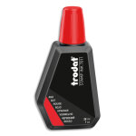 Trodat encre à tampon sans huile pour recharger tampons encreurs. flacon de 28ml rouge Trodat encre à tampon sans huile pour recharger tampons encreurs. flacon de 28ml rouge