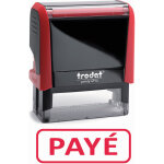 Trodat tampon marqueur de texte  pay  4912 xprint 4. 0 - rouge
