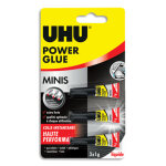 Uhu colle power glue liquide mini de 3x1gr. idéal pour petites zones. colle support solide et flexible ... Uhu colle power glue liquide mini de 3x1gr. idéal pour petites zones. colle support solide et flexible ...