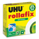 Uhu recharge rouleau adhésif rollafix invisible 33m x 19mm Uhu recharge rouleau adhésif rollafix invisible 33m x 19mm