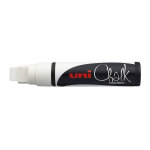 Uni marqueur craie chalk pwe17k pointe rectangulaire extra - large - blanc