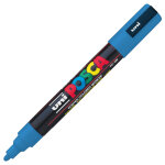 Uni posca pc - 5m marqueur peinture pointe conique 2, 5 mm - bleu Uni posca pc - 5m marqueur peinture pointe conique 2, 5 mm - bleu