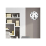 Horloge murale � quartz 'instinct', argent
