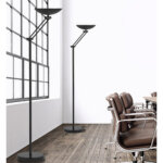 Lampadaire � led first articulated, noir