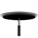 Lampadaire � led leddy, dimmable, noir