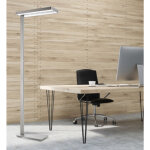 Lampadaire � led lixus, couleur: argent