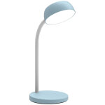 Unilux lampe de bureau tamy led int�gr�e - 6w - bras flexible 360� - bleu