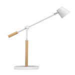 Unilux lampe de bureau vicky - led intgre - 9w - bras articul - tte orientable - port usb - blanc ...