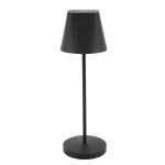 Unilux lampe de dcoration ava - led intgre - tactile - abat - jour et socle noir