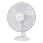 Ventilateur de table, diamtre 40 cm - 45 w, blanc