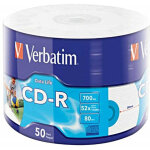 Verbatim 50x cd - r, 52x, cd - r, 120 mm, 700 mo, 50 pi�ce(s) 43794