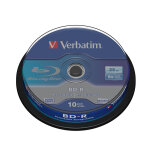 Verbatim bd - r sl 25gb 6 x 10 pack spindle, 25 go, bd - r, fuseau, 10 pi�ce(s) 43742