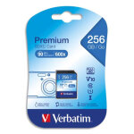 Verbatim carte premium sdxc 256go class 10 / u1 44026