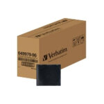 Verbatim cd / dvd, noir, transparent, acrylique, pvc, 120 mm 49979 Verbatim cd / dvd, noir, transparent, acrylique, pvc, 120 mm 49979