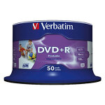 Pack de 10 DVD+RW 4,7 Go 4x VERBATIM à Prix Carrefour