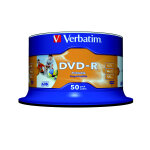 Verbatim dvd - r vierge azo, 4, 7 go / 120 min, transfert de donnes vitesse 16 x