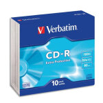 Verbatim p / 10 cdr 700 mb, 52x slim 43415 + redv