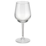 Verre � vin � pied 27 cl en verre transparent - lot de 24