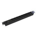 Vertiv powergo unit� de distribution �lectrique en rack basic (standard) pdu en rack 1u 230 v 16 a 9 ...